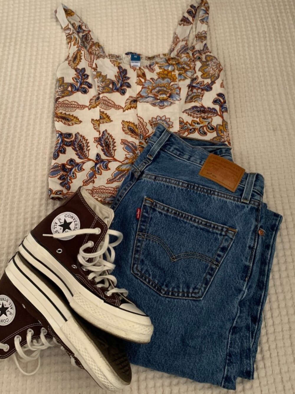 Old Navy Floral Tank Top